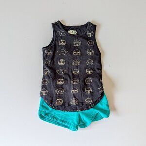 star wars cat jack outfit PLAY girls size XS bundle